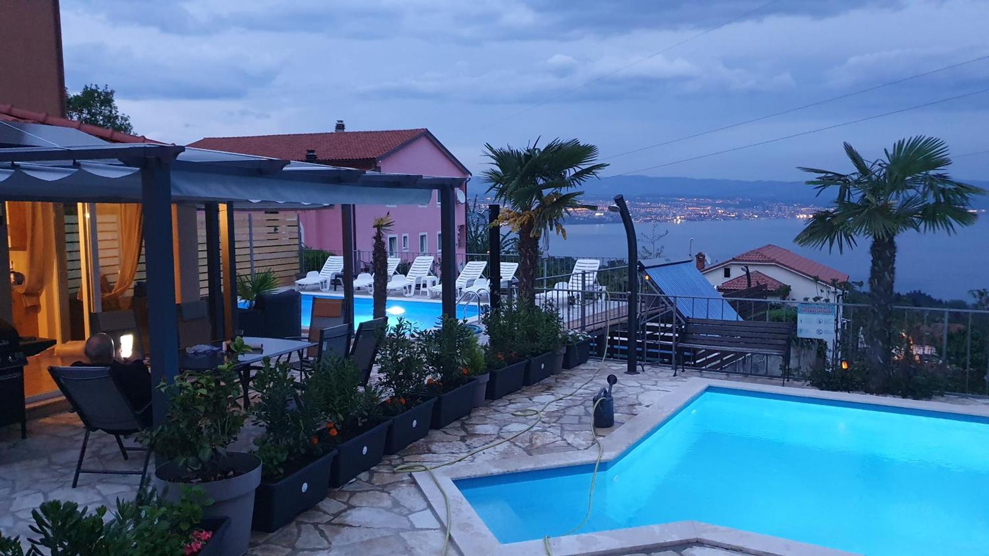 Apartments Kroatien Ловран Номер фото